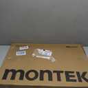 monTEK Ultra Slim TV Wall Mount for 43-90 Inch TVs | 1.1" Thin Low Profile Full Motion Bracket | Dual Swivel Articulating Arms with Tilt | Max VESA 600x400mm | Holds 132lbs | Fits 16"/18" Studs