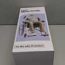 Wheelchair Cushions, Pressure Pain Relief Accessories with Armrest Covers, Supports Coccyx & Back, Non-Slip, Fits Wheelchair with 16'' Length Armrest (Navy)