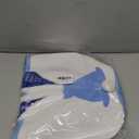 Easter Bunny Baskets with Lights for Baby Boys,Large Blue Kids Easter Bucket Tote with Light up Rabbit Ears for Spring Egg Hunts Party Storage (Blue)