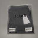 OFLUCK Shorts for Women Mid Rise Roll Cuff Bermuda Stretch Denim Jean Shorts (Black)