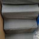 Joydeco Dog Stairs for Bed 25" H, 5-Step Pet Steps for Small Dogs and Cats, Dog Steps for High Bed, Non-Slip Balanced Ramp Indoor Pet Stairs, Gray (Grey)