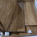 LITTLE TREE Dining Table for 6 People, Wooden Table, Rectangle Furniture with Heavy Duty Legs, Modern Kitchen Table for Home, Dining Room, Oak