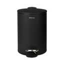 Blomus TUBO Pedal Bin Wastepaper Basket - Black