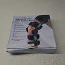 Hinged Knee Brace for Women & Men, Knee Brace with Side Stabilizers Provides Elastic Support, Knee brace for Meniscus Tearcan Improve Mobility and Relieve Pain, Reduce Knee Pressure Black