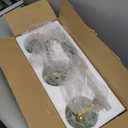 Vintage Bathroom Vanity Light Fixture 3 Lights Gold Bathroom Lighting with Green Glass Shade Mid Century Vanity Light Over Mirror for Kitchen Bedroom Living Room Farmhouse