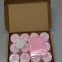 24 Pcs Cross Soap Baptism Favors Set Baby Baptism Favor Scented Soap Favors for Baby Shower Christening Communion Wedding Bridal Party Guests Decoration (Pink)