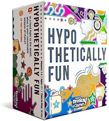 Breaking Games Hypothetically Fun - an Icebreaker Card Game, 350 Thought-Provoking Questions for Deeper Connections & Endless Laughs - Perfect for Game Night & Gatherings, Ages 14+