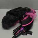 Spooktacular Creations Halloween Witch Costume Kids, Light Up Witch Dress with Hat and Broom for Girls, Toddlers Bat Outfit Set for Halloween Costumes Role Play Parties, Pink (Small(5-7 yrs))