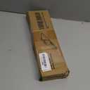 Support Feet for Pet Gate (Updated Version), Pet Gate Metal Support Feet Set of 2 for Extra Wide Foldable Dog Gates, Easy to Install, A Pair of Safety Fence Feet for Wooden Dog Gate, Black