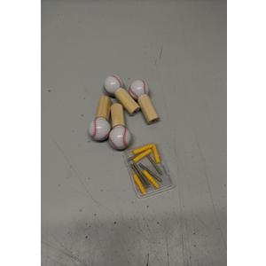 Baseball Themed Cabinet Knob 4 Pcs