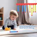 Reflex Drop Sticks Challenge Game - 3 Adjustable Speed Modes for Solo/Dual Play, Hand-Eye Coordination & Reaction Training Toy, Fun Catch Falling Sticks Game for Kids, Adults(Battery Free)