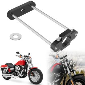 Upgrade 49mm Fork Cap Installation Tool Compatible with Harley Touring Electra Glide Ultra Classic 14-Up Dyna Fat Bob Low Rider Street Bob Super Glide Wide Glide Road King 06-17 Softail, Black