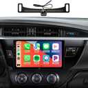 Car Radio Stereo for Toyota Corolla 14-16, Wireless CarPlay Android Auto | 10.2 Inch IPS HD touchscreen, 64G storage, 5G WiFi GPS, Bluetooth FM AM SWC, plug-and-play, 1080P backup camera
