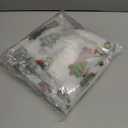 Socomi 3pcs Christmas Table Runner Tulle Gauze Cheesecloth Embroidery Sheer Table Runners for Winter Wedding Party Baby Shower Birthday Holiday Picnic Home Decor (10ft x 3pcs, Xmas Tree)