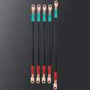 4 AWG Golf Cart Battery Cables for EZGO TXT 1994-UP 36V/48V 4 Gauge Pure Copper Wire, Size: 12"