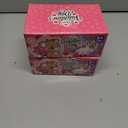 2 x PARSUP 30-Pack DIY Valentine Coloring Card Kit - Watercolor Paint Set + Brushes | Classroom Valentine Exchange Gifts, Kids Paint Party Favors, Valentines Crafts for School