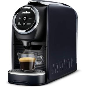 Lavazza BLUE Classy Mini Single Serve Espresso Coffee Machine LB 300, 5.3" x 13" x 10.2" 2 Coffee selections: simple touch controls, 1 programmable free dose and 1 pre-set
