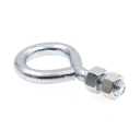 Prime-Line 9066782 Eye Bolts With Nuts, 3/8 In.-16 X 2-1/2 In., Zinc Plated Steel (20 Pack)