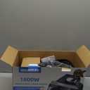 Steam Station for Clothes with LED Screen, 1800W Steam Iron Ceramic Soleplate, Auto Shutoff, Self-clean, Anti-drip, 50.72oz Removable Water Tank Ironing Steamer for Various Fabrics, Blue