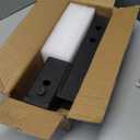 TOPTOW Trailer Receiver Hitch Extender Adapter 2" Drop/Riser, 7" and 9" Extension Length, 2" Shank, 7500lbs Towing Capacity, Matte Black