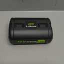 Biswaye 40V 6Ah Lithium Battery Replacement for Ryobi 40V Battery OP4040 OP40601 OP4026 OP40261 OP40401 OP40501 OP4015 OP40602 OP40404 OP40603 Compatible with Ryobi 40 Volt Cordless Power Tools