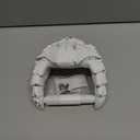 Crab Wall Mount Toilet Paper Roll Holder - Unique Decorative Rustic Nautical Beach Coastal Sea Nautical Decor  Distressed White Finish