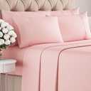 Queen Sheet Set Baby Pink