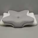 Effective Pain Relief Cervical Neck Pillow for Sleeping, Ergonomic Cooling Side Sleeper Pillow for Neck Support, Odorless Orthopedic Contour Memory Foam Pillows, Bed Pillow for Back Stomach Sleeper