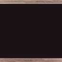 U Brands Magnetic Chalkboard, 24" x 36", Rustic Wood Frame, Premium Matte Surface