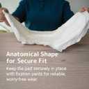 Abena San Premium Incontinence Pads, Heavy Absorbency, (Sizes 8 to 11), Size 10, 25 Count