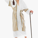 fun shack Boys Shepherd Costume, Kids Joseph Costume, Shepherd Costumes for Boys, Religious Dress Up Outfit S