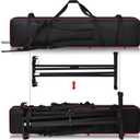 [Bag Only] Piano keyboard Case Compatible with Yamaha P71/P45P/143B 88 Key Weighted Slim Digital Pianos, Travel Carrying Holder for Electric Mechanical Keyboard Stand Performing Outdoors Home Practice, 52.76 x 11.02 x 5.12 inches