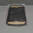 Ouzorp Car Center Console Cover, Upgraded Microfiber Leather Car Arm Rest Cover with 2 Storage Bags, Universal Armrest Cover for Car Storage Box Car Interior Accessories Protector for Most Vehicle (Black)