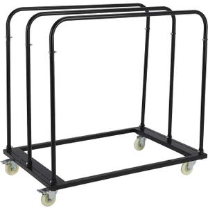 Steel Panel Truck, 1500 LBS Panel Dolly Cart with 5" Swivel Casters and 36.02" x 24.02" Deck, Heavy-Duty Drywall Sheet Cart, Handling Wall Panel, Sheetrock, Lumber for Garage, Home, Warehouse