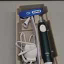 Oral-B iO Series 2 Rechargeable Electric Powered Toothbrush Starter Kit, Forest Green with 2 Brush Heads - Automatic Pressure Sensor to Protect Gums - 3 Modes - 2 Min Timer