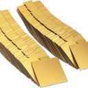 Sparkle and Bash Mini Gold Foil Cake Boards, Square Dessert Display (3.5 in, 200 Pack) - Cake Board