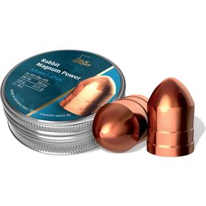 Haendler & Natermann H&N Rabbit Magnum Power Rounded Cylindrical Airgun Pellets .22 Caliber / 25.77 Grains (200 Count)