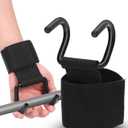 Weight Lifting Hooks, Weight Lifting Wrist Hook Straps, Heavy Duty Power Lifting Hooks Exercise Weight Cuffs, Deadlift Straps, Strength Training, Gym Workout Pull Up, normal
