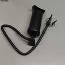 Hand Pulled Air Pump Manual Inflator Portable Fast Inflation Pump for Rubber Boats Air Mattresses Pool Rafts Durable ABS Plastic Construction with Hose and Nozzles