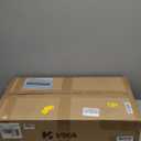 Vinyl Record Storage Box for 12" Records & Moving - Sturdy Cardboard with Removable Lid, Holds Up to 60 Vinyls/Laser Discs (Set of 8)