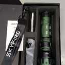 SKYFIRE Rechargeable Flashlights High Lumens with Ambient Lamp:5000mAh Super Bright Flashlight Zoomable 11 Modes 2Colors for Tactical LED Flash Light Survival Emergency Camping Essentials&Gifts-Green