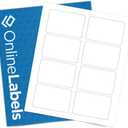 Printable Name Tags - 2-1/3 x 3-3/8 - Pack of 800, 100 Sheets - Inkjet/Laser Printer - Online Labels