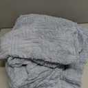 ZIQINPSQ Twin Size Flannel Fitted Sheet - 1 Piece Winter Warm Deep Pocket (15") Bed Sheet, Shrink & Fade Resistant, Hotel Quality, Light Steel Blue