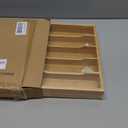 FoverOne Bamboo Silverware Organizer Drawer Tray, 7-Compartment Utensil Drawer Organizer for Kitchen & Office, Flatware Holder for Forks, Spoons, Cutlery