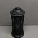 Rechargeable Bug Zapper Outdoor & Indoor, Mosquito Zapper, Fruit Fly Trap, Gnat Moths Catcher, 4200V Grid, USB Charging, 4000mAh Battery, Fit for Home, Kitchen, Backyard, Camping, Patio, Black