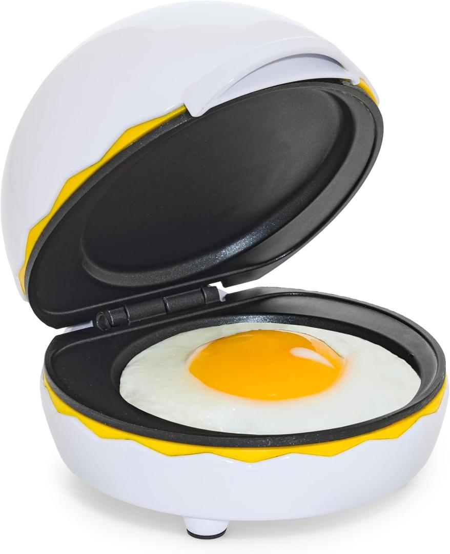 Mini Electric Egg Grill  Fun Egg Shape  Non-Stick Coating, Easy to Clean  Great for Families, Kids, Dorms, Apartments, RVs  Gift for Holidays, Birthdays, Weddings