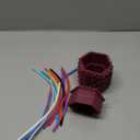 3D Upgraded Silicone Sensory Board with Built-in Storage  Fidget Travel Toys for Kids & Toddler, ADHD Autism Anxiety Relief Items (Red)