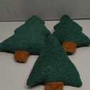 Oudain Christmas Throw Pillows Christmas Tree Pillows Set of 3, 11.81 Inch 9.84 Inch, Tree Shaped Cute Stuffed Pillow Xmas Plush Cushion Decorations for Home Sofa Couch Bedroom Living Room