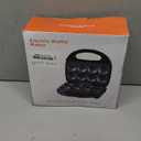 Mini Waffle Maker, Machine Nonstick Small Waffle Maker with Quick Heat-Up Make 8 pcs Waffles, Waffle Maker for Kids, Just Add Batter, Suitable for Breakfast, Snacks, Desserts (Mini Waffle Maker)