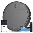 MAMNV Robot Vacuum and Mop Combo, WiFi/App, Vacuum and Mop Robot with Schedule, 2 in 1 Mopping Robot Vacuum with Watertank and Dustbin, Self-Charging, Slim, Ideal for Hard Floor, Pet Hair, Carpet